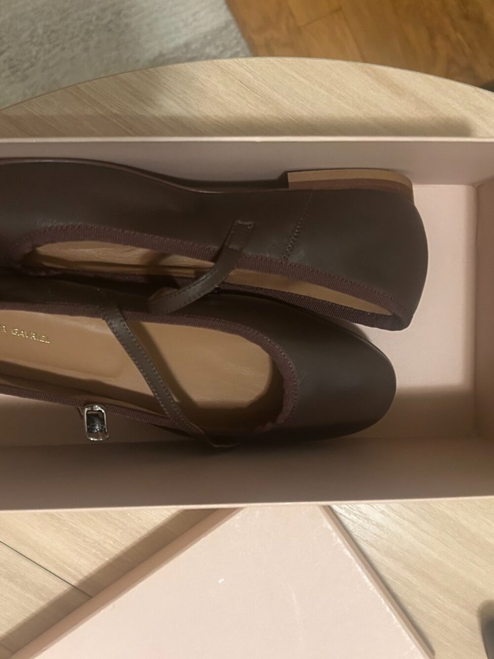 Mansur Gavriel Dance Mary Jane Flat - Brown Sz 7.5 - Picture 5 of 7
